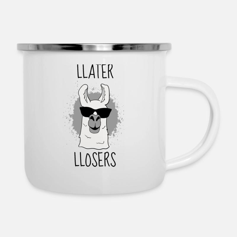 lama - Camper Mug - white