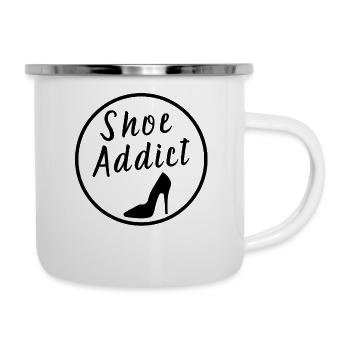 Shoe addict - Camper Mug - white - Right