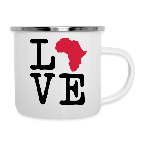 I Love Africa, I Heart Africa - Camper Mug