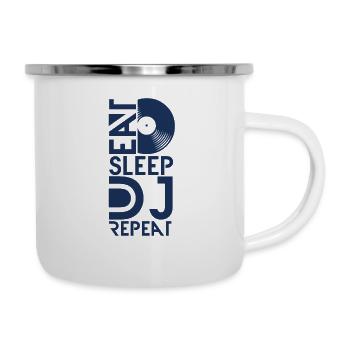 Disc Jockey - Camper Mug - white - Right