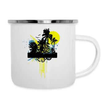 natura - Tazza smaltata - bianco - Destra