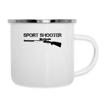 Sport shooting - Camper Mug - white - Right