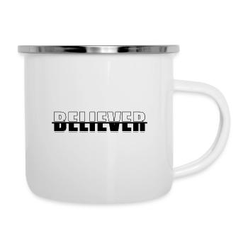 The believer, Christian, church - Camper Mug - white - Right