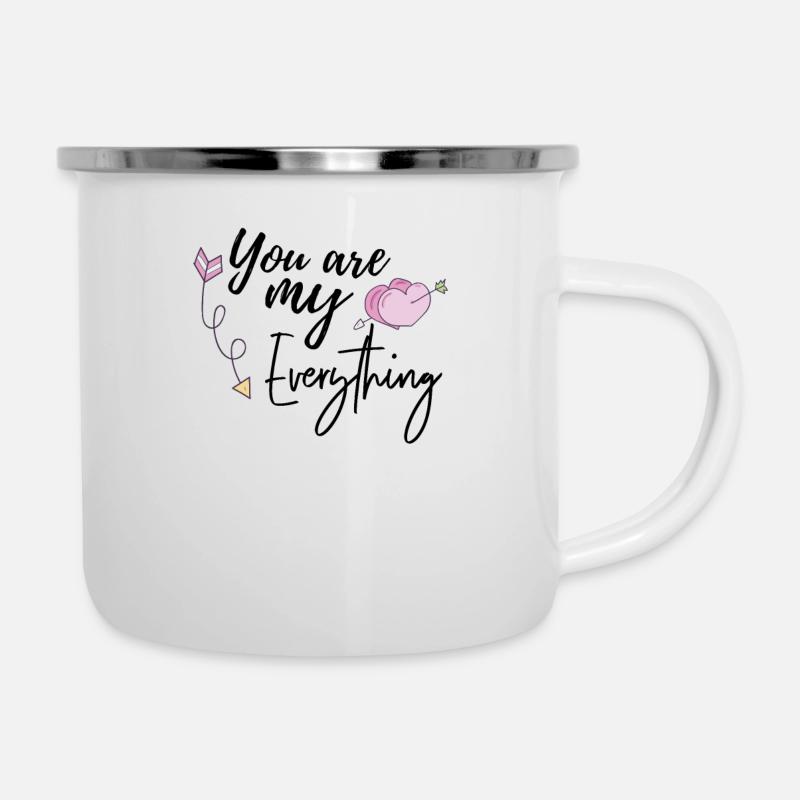You are my everything - Camper Mug - white