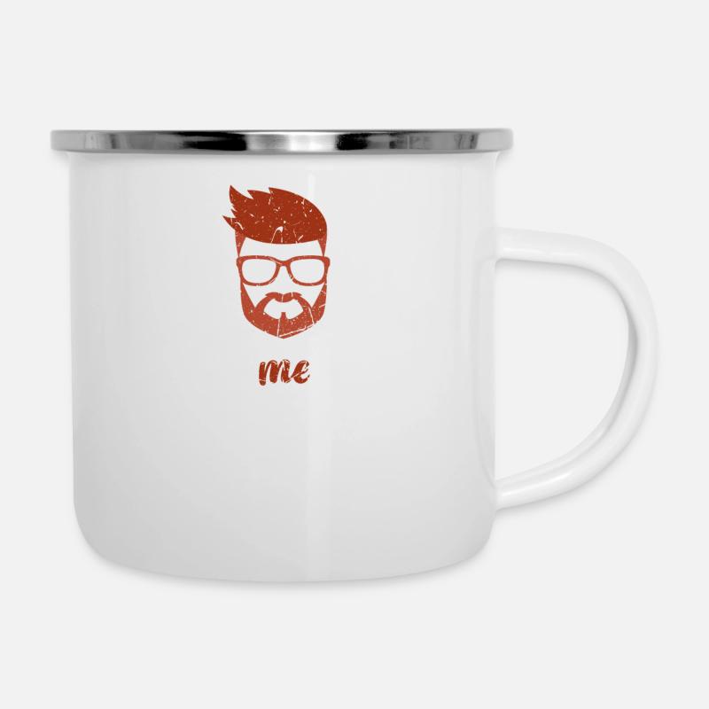 Man Nennt Mich Buncle Der Beste Onkel - Emaille-Tasse - Weiß