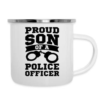 police - Camper Mug - white - Right