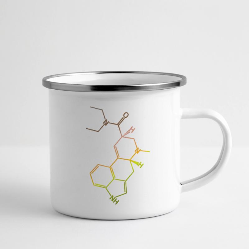 LSD structural formula molecule A. Hofmann Bicycle Day Camper Mug