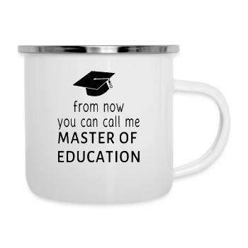 Master of Education - Camper Mug - white - Right
