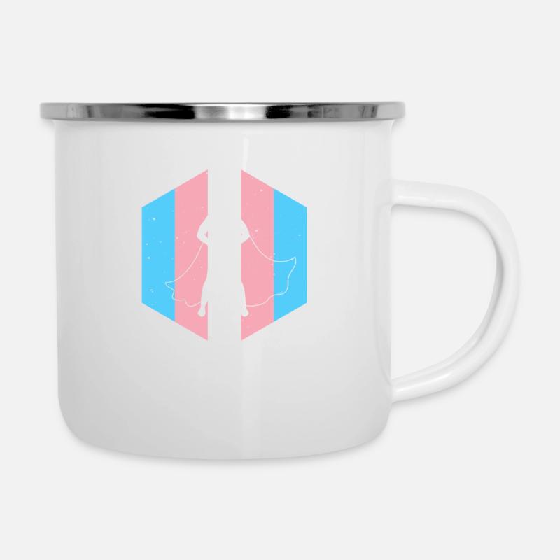 Transgender Transman Trans Woman Trans Gift - Camper Mug - white