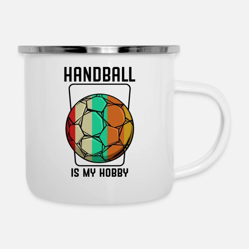 handball - Camper Mug - white