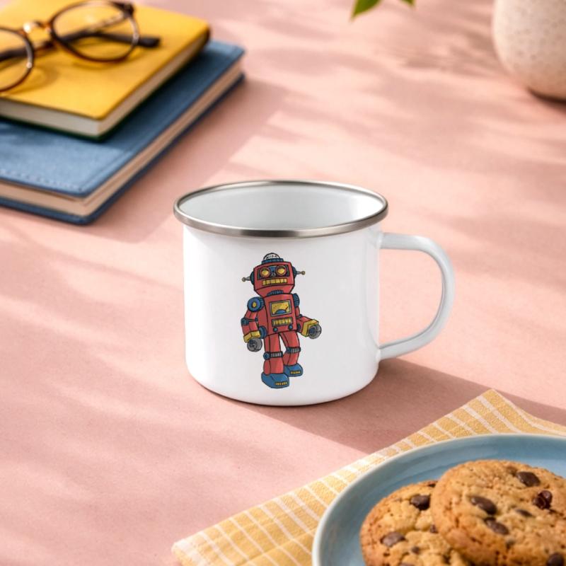 Robot Sci-Fi Artificial Intelligence Bot Gift Camper Mug
