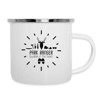 Forest Forester Hunter - Camper Mug - white - Right