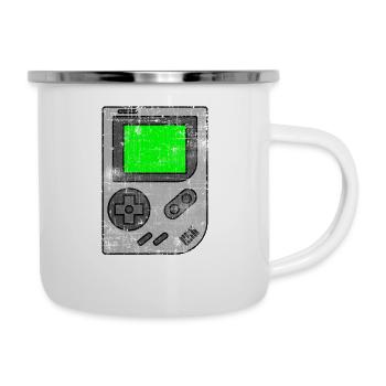 Gaming - Emaille-Tasse - Weiß - Rechts