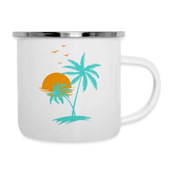 Miami Beach - Camper Mug - white - Right
