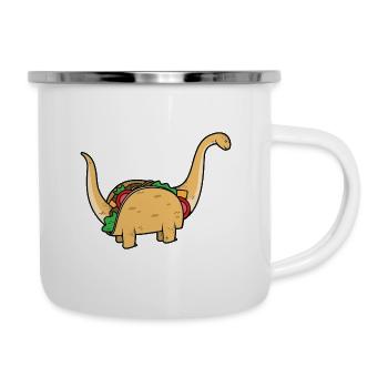 Taco Dino - Camper Mug - white - Right