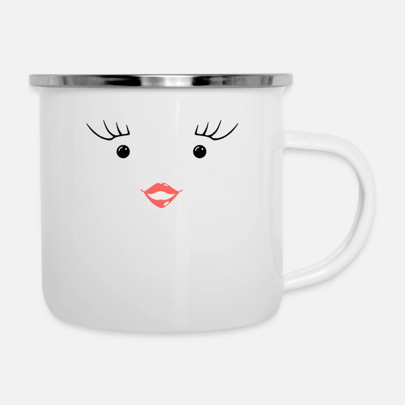 Carnival milk and chocolate you partner costume - Camper Mug - white