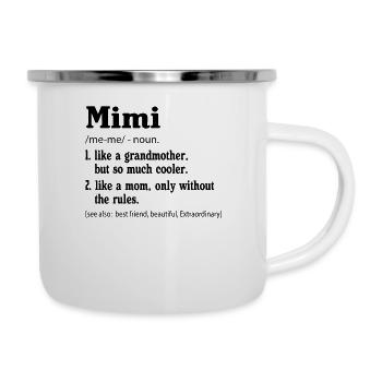 Mimi Like A Grandmother But So Much Cooler - Camper Mug - white - Right