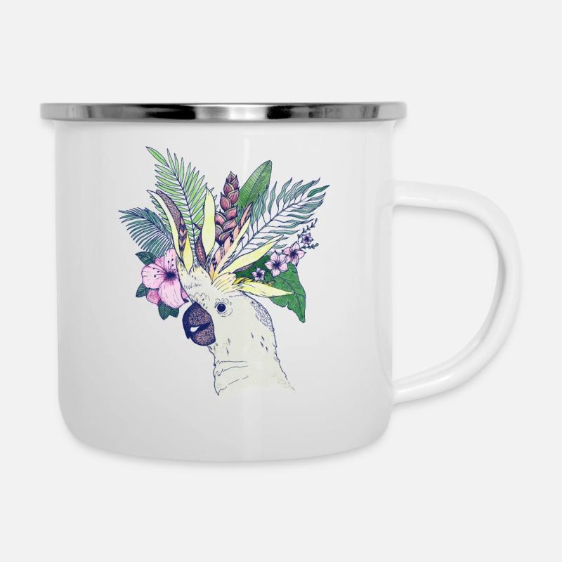 The Manda Cocapoo - Camper Mug - white