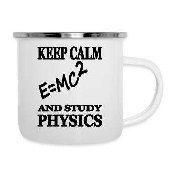 Physicist physics - Camper Mug - white - Right