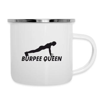 Burpee Queen - Camper Mug - white - Right