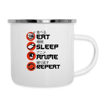 Marchandise Anime Manga Anime - Tasse émaillée - blanc - Droite