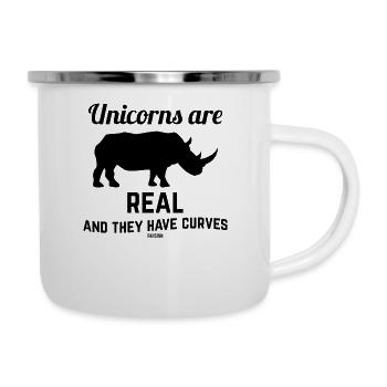 Rhinos go extinct Rhinoceros Tanzania - Camper Mug - white - Right
