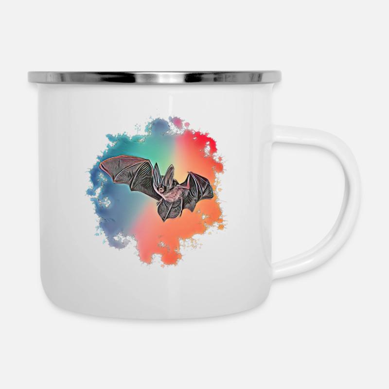bat - Camper Mug - white