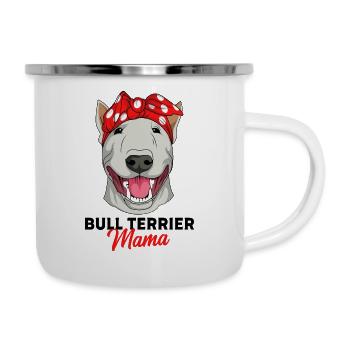 Bull terrier - Camper Mug - white - Right