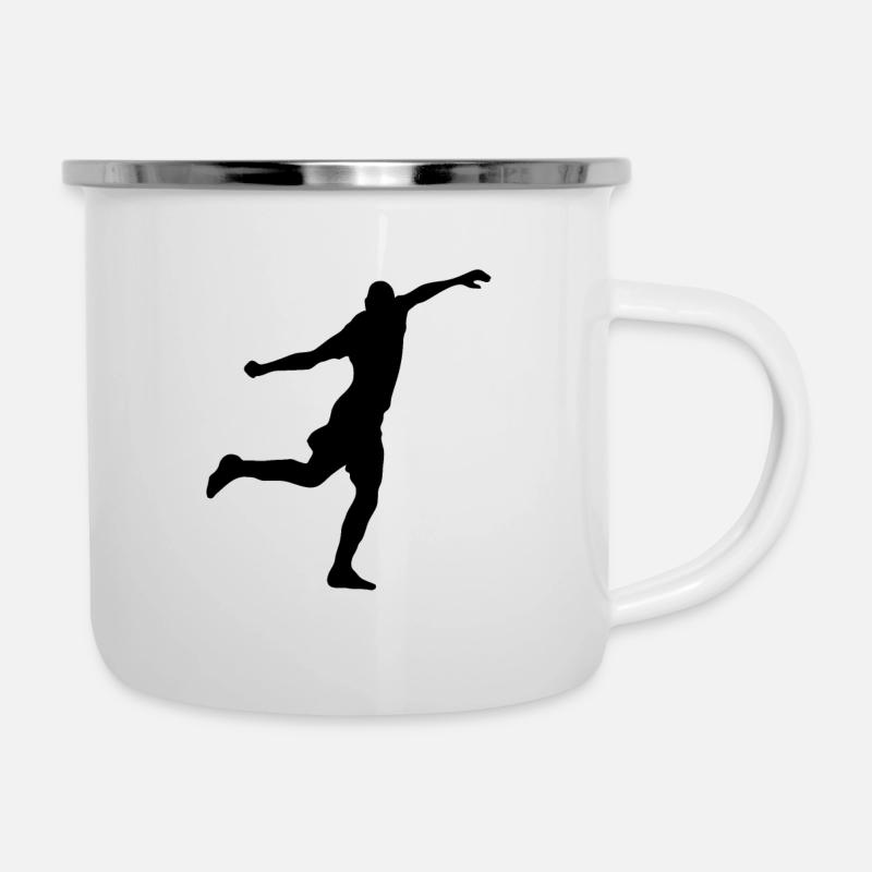 Guirassy Goal Fail Funny Meme Soccer Gift - Tasse émaillée - blanc