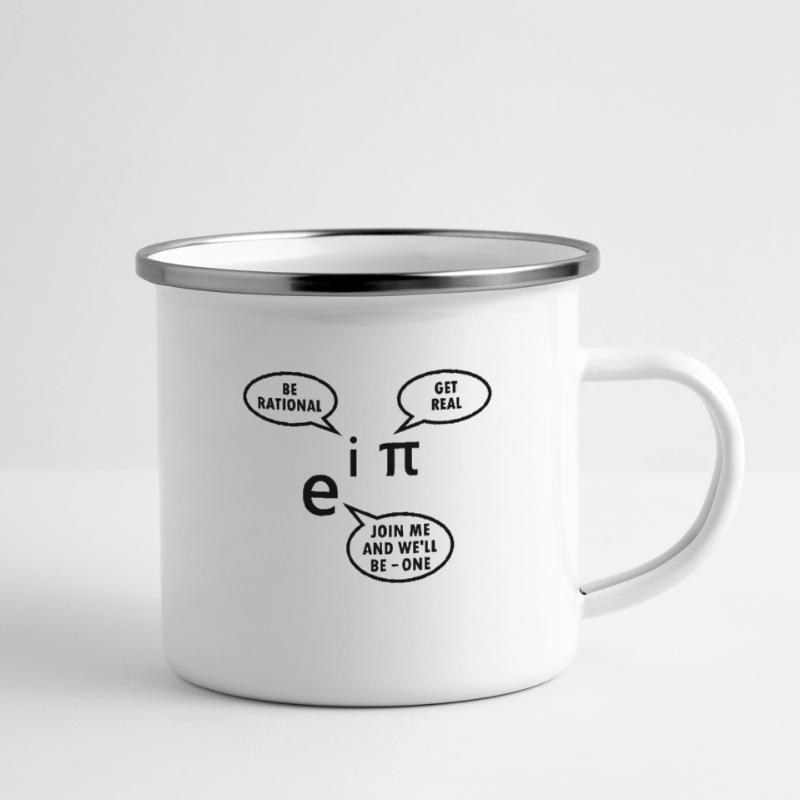 Mathematician Gift Math Teacher Nerd Euler Pi Camper Mug