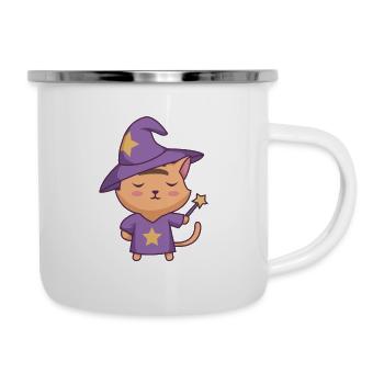 Jeu de société fantastique - Tasse émaillée - blanc - Droite