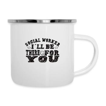 Social Worker Social Worker Social Work - Camper Mug - white - Right