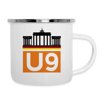 Berlin Subway - Camper Mug - white - Right