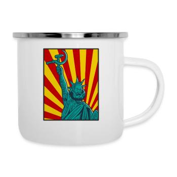 Funny socialist saying about socialism! - Camper Mug - white - Right