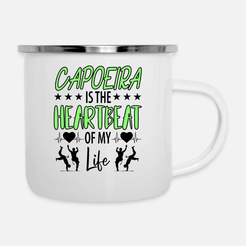 Capoeira - Camper Mug - white