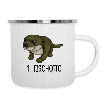 1 Fischotto Tasse Best Of Kleinanzeigen - Emaille-Tasse - Weiß - Rechts