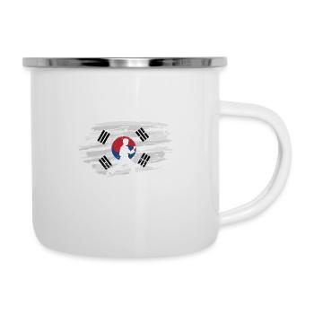 Tae Kwon Do Korean Pride Athlete Martial Arts - Camper Mug - white - Right