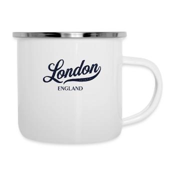 Retro England City - Vintage London - Camper Mug - white - Right
