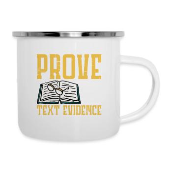 Prove It, Text Evidence 21 - Camper Mug - white - Right