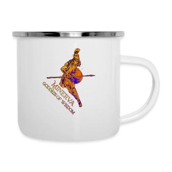 Goddess of Wisdom - Minerva - Camper Mug - white - Right