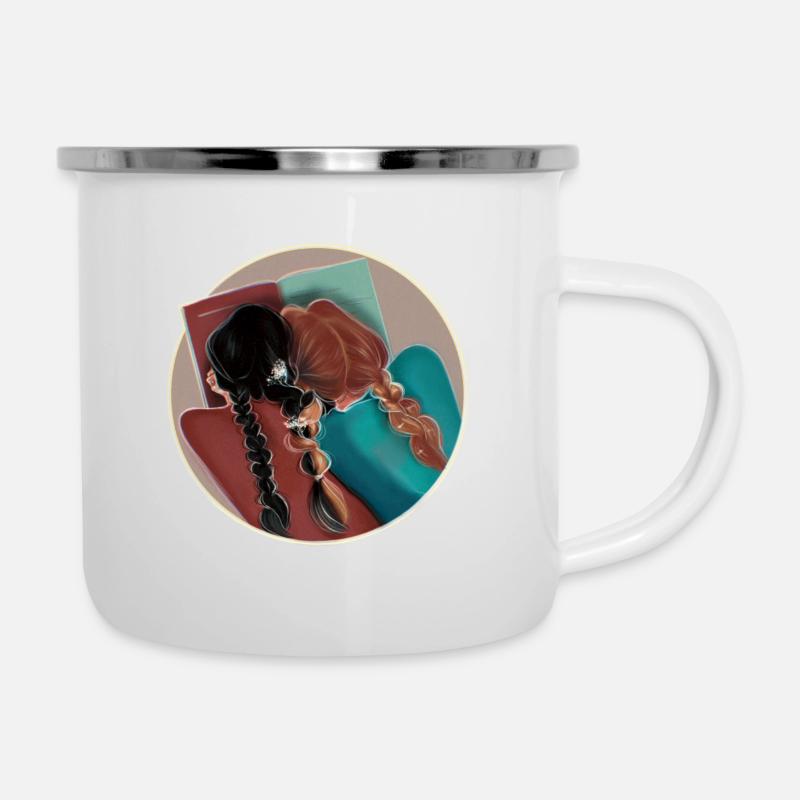 Best sisters ever! - Camper Mug - white
