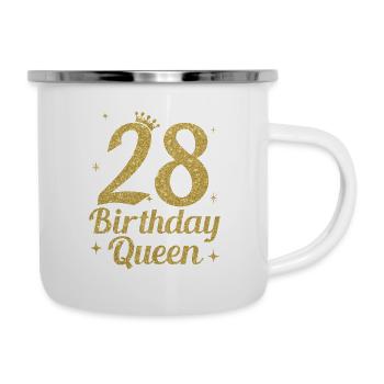 Birthday Queen 30 - Camper Mug - white - Right