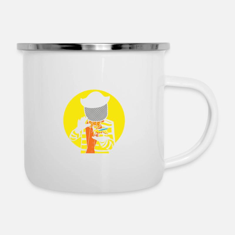 Bees honey bee beekeeper beekeeper gift - Camper Mug - white