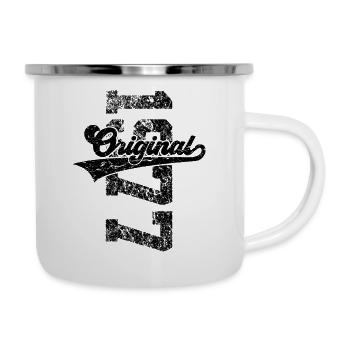 49TH BIRTHDAY ORIGINAL 1977 - Camper Mug - white - Right
