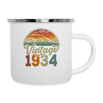 Vintage 1934 - Camper Mug - white - Right