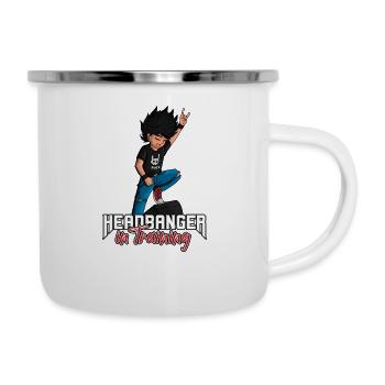 Small rockers - headbangers in training - Camper Mug - white - Right