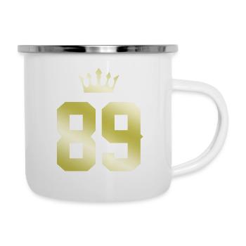 89 Number crown - Camper Mug - white - Right