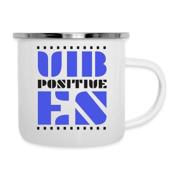 Positive Vibes - Camper Mug - white - Right