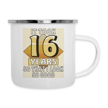IT TOOK 16 YEARS - Camper Mug - white - Right