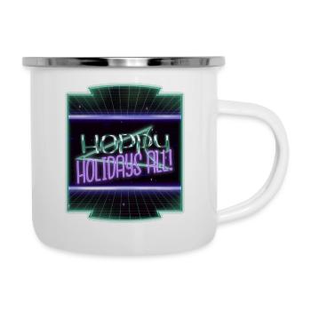 Couples Animal Joke Bedroom Computer Bodybuilding - Camper Mug - white - Right